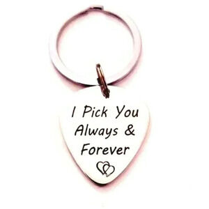 I pick you Always Forever Keychain